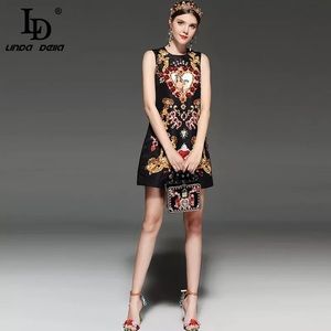 Holiday Mary & Jesus print party shift dress